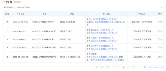 天眼查开庭公告不开庭会有吗（天眼查开庭公告查询不到） 第6张