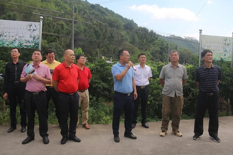 阳春市政协考察组到建城镇考察调研