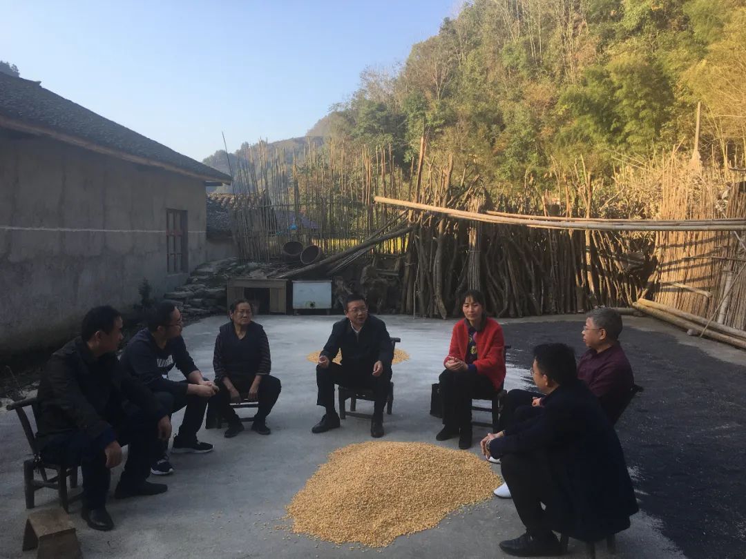 胡丘陵在永定区调研脱贫攻坚工作