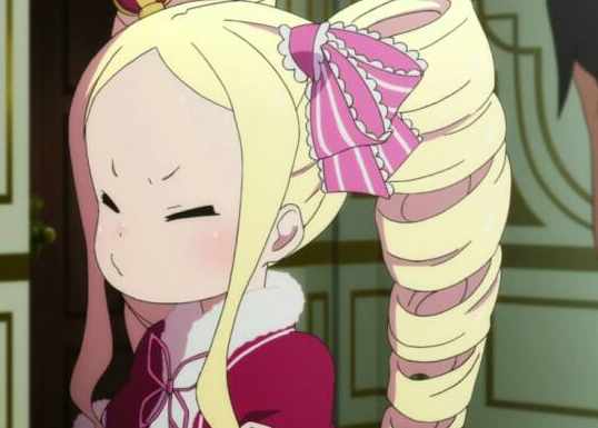 菜月昴与贝蒂签订契约,成为精灵使,贝蒂成为菜月昴的小挂件