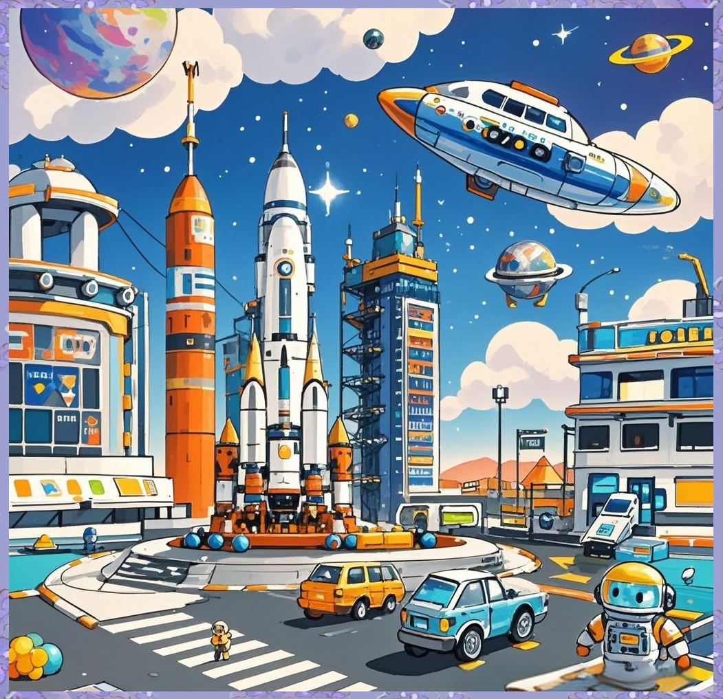 《梦幻星空:太空机械美学》科幻画参赛作品欣赏 未来科技主题突出