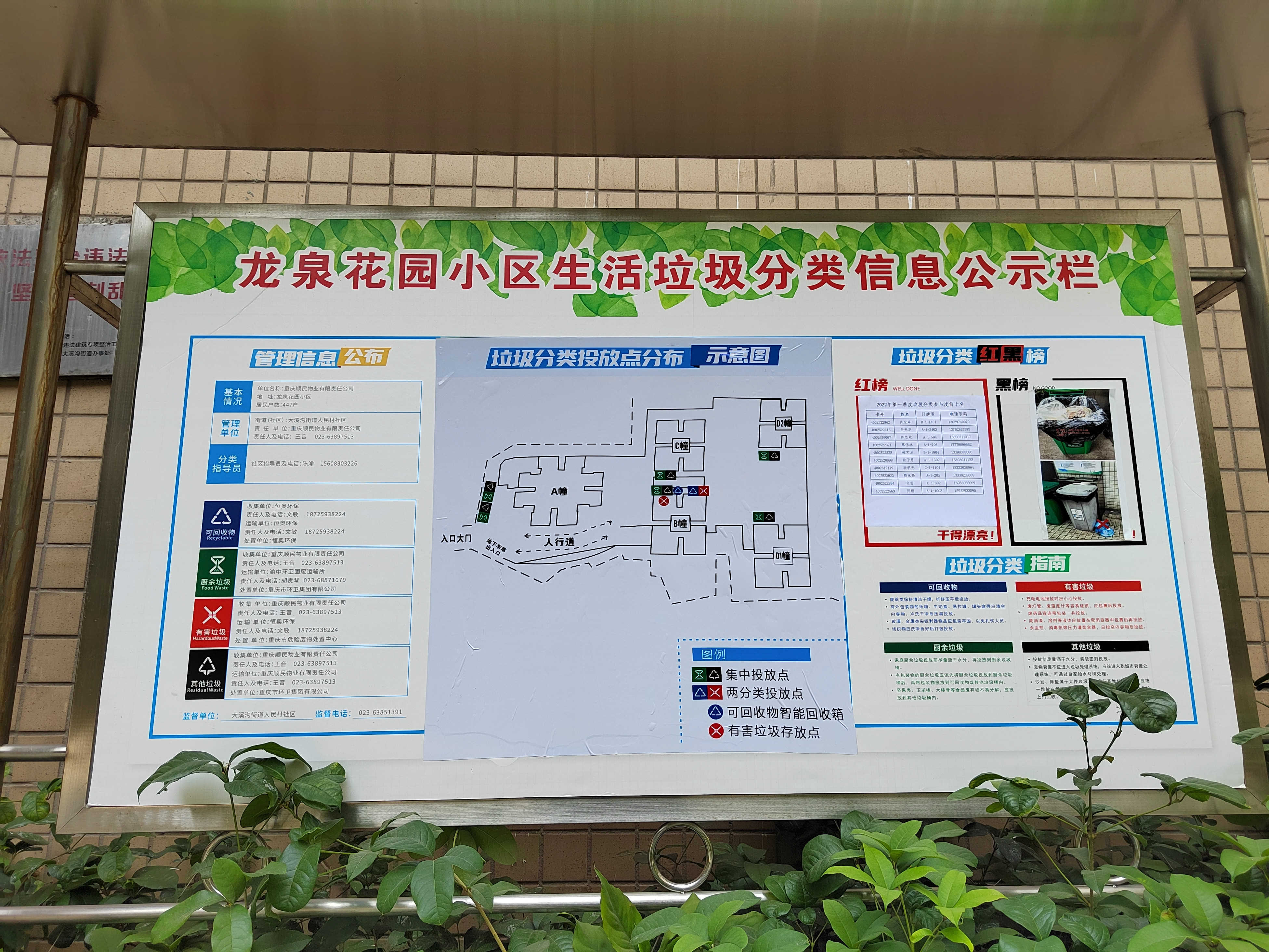 渝中区将生活垃圾分类工作细化责任压实