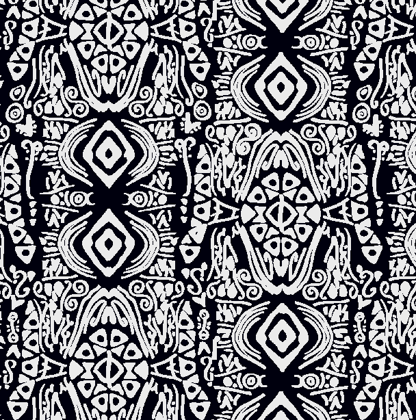 黑白几何花纹拼接印花矢量图服装纺织水印数码印花金昌素材