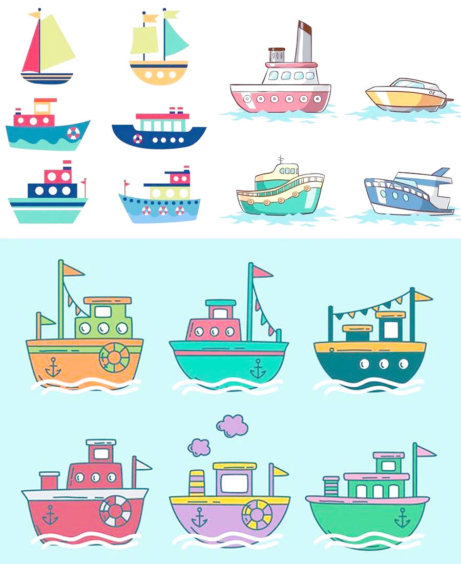 鼓励他们根据个人喜好,设计出一艘独具特色的轮船,并运用多样