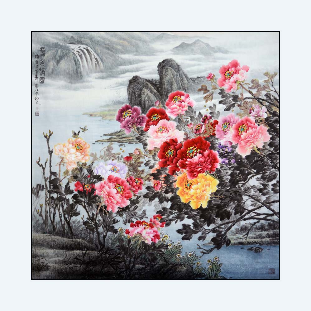 喜迎党的二十大︱韦覃基—书画作品选