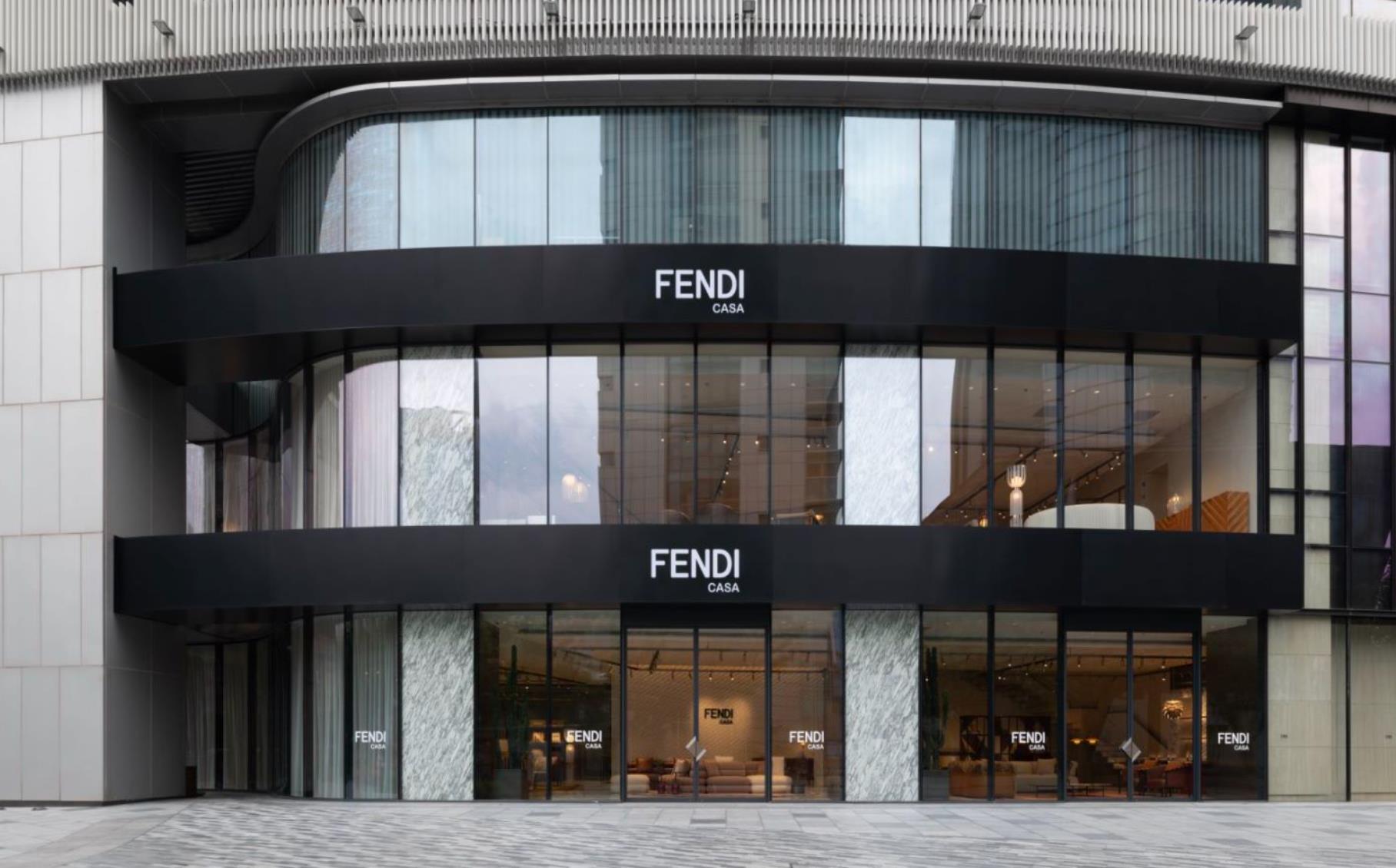 fendi casa中国首家旗舰店落地上海,借助fendi的品牌优