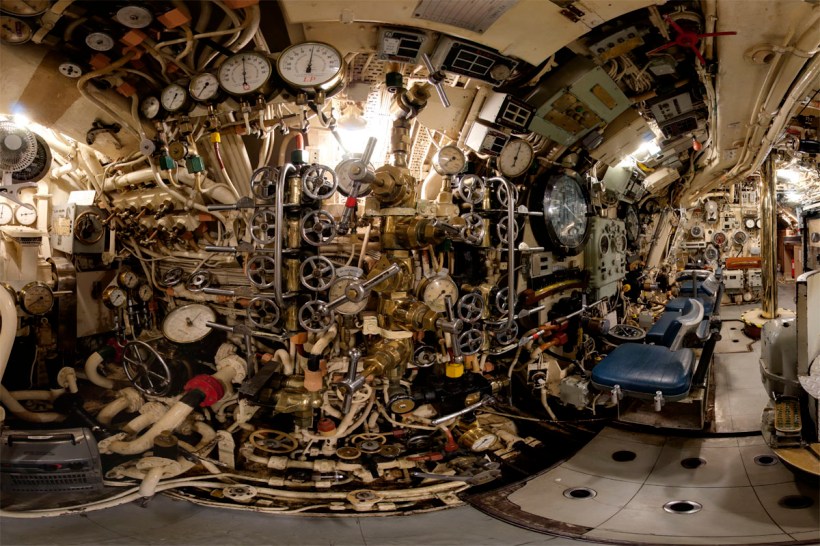 美国核潜艇 内部图片