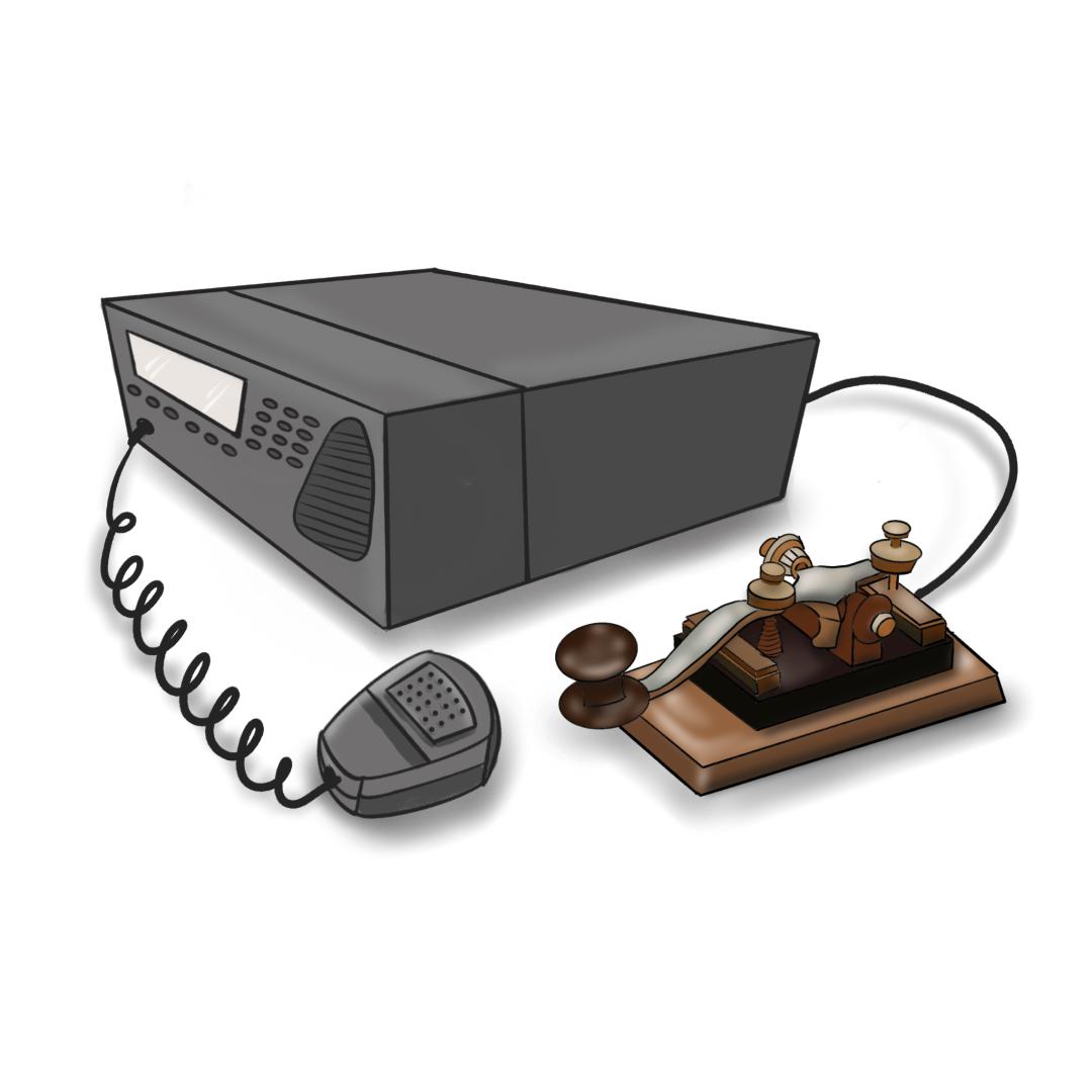 小姐姐敲下的这串电码,你知道是什么意思吗?答案在文末!