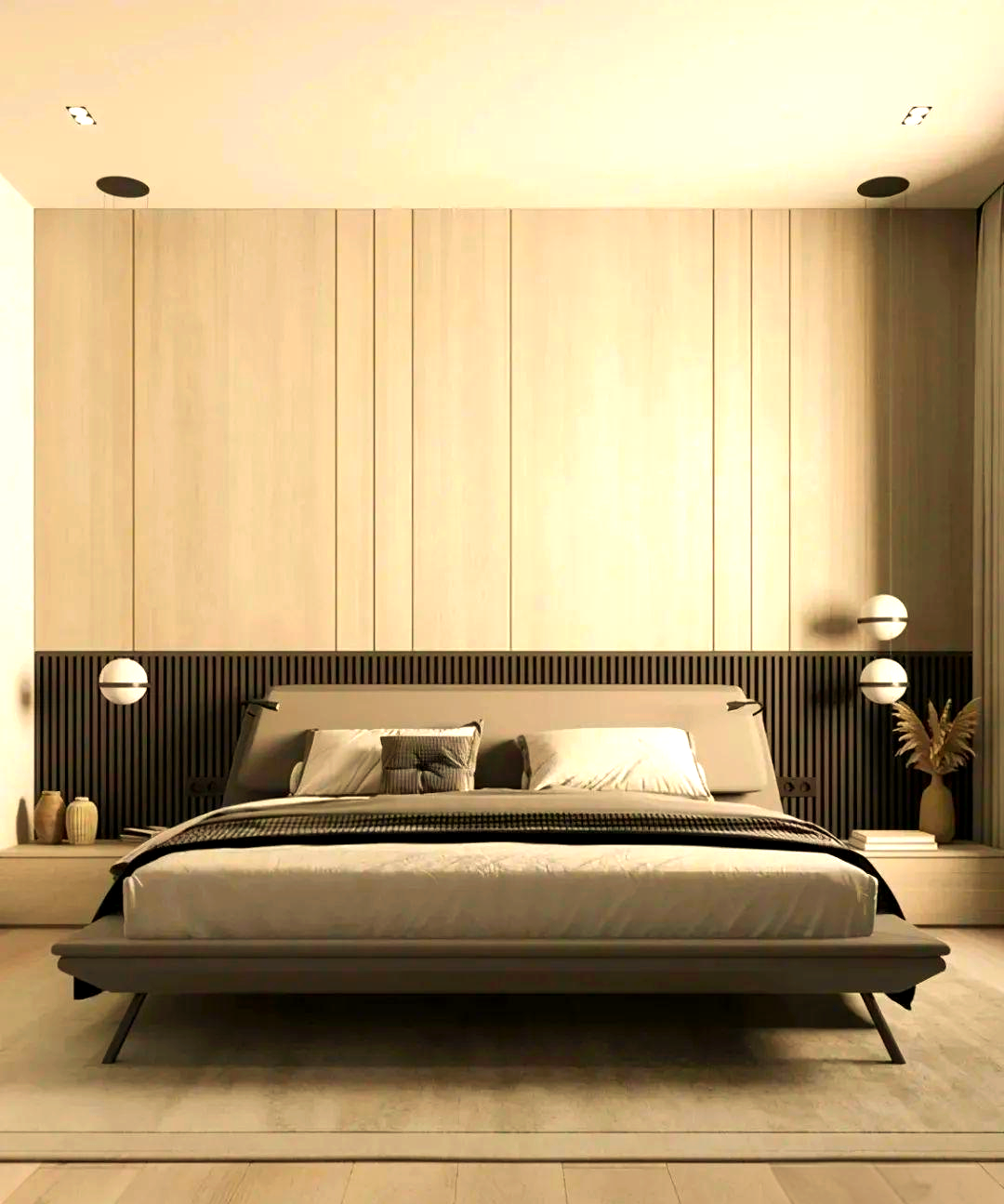 家装中巧妙运用木饰面板,提升空间美感