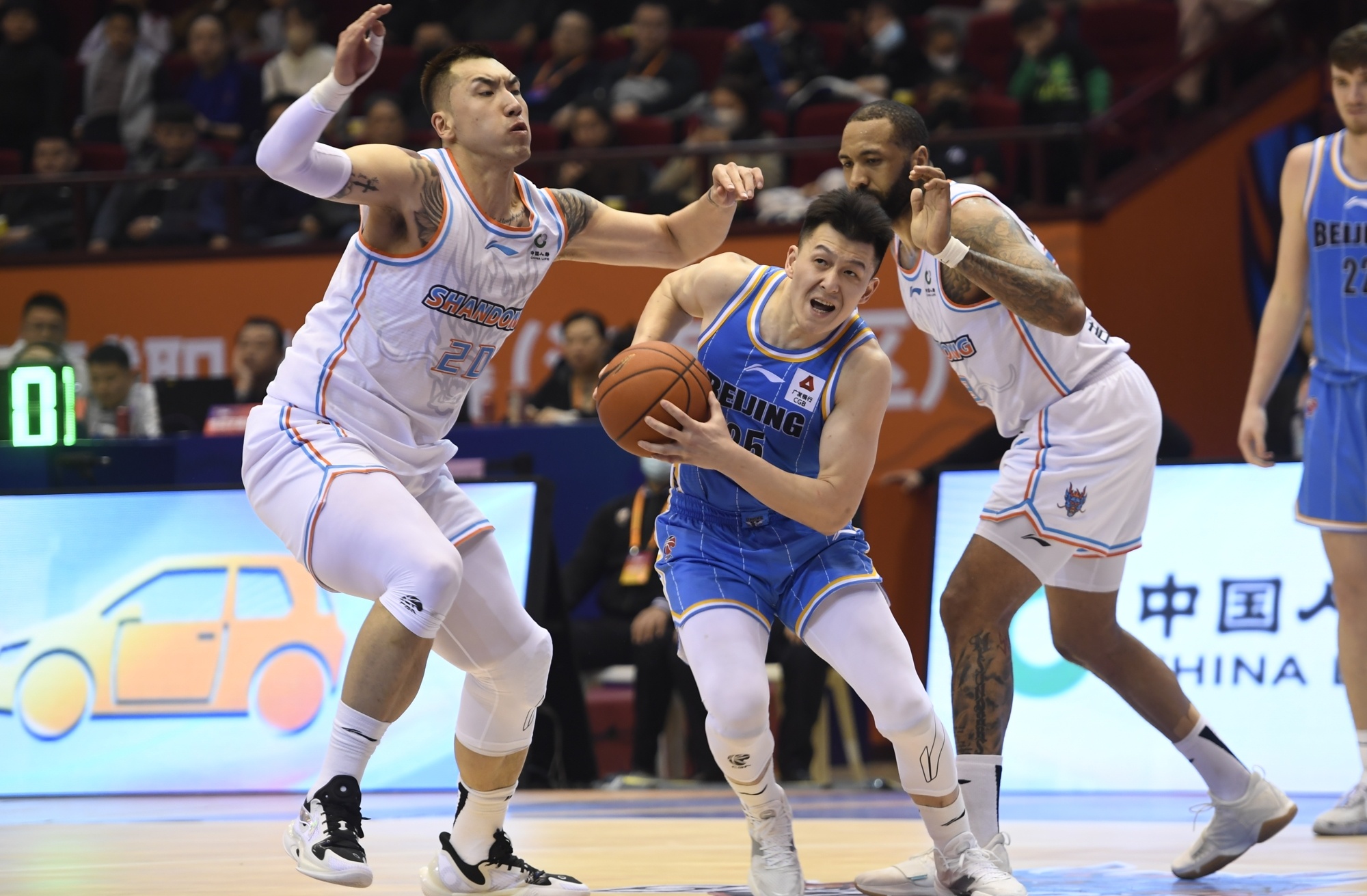 组图丨cba联赛山东高速主场83:119惨败北京首钢