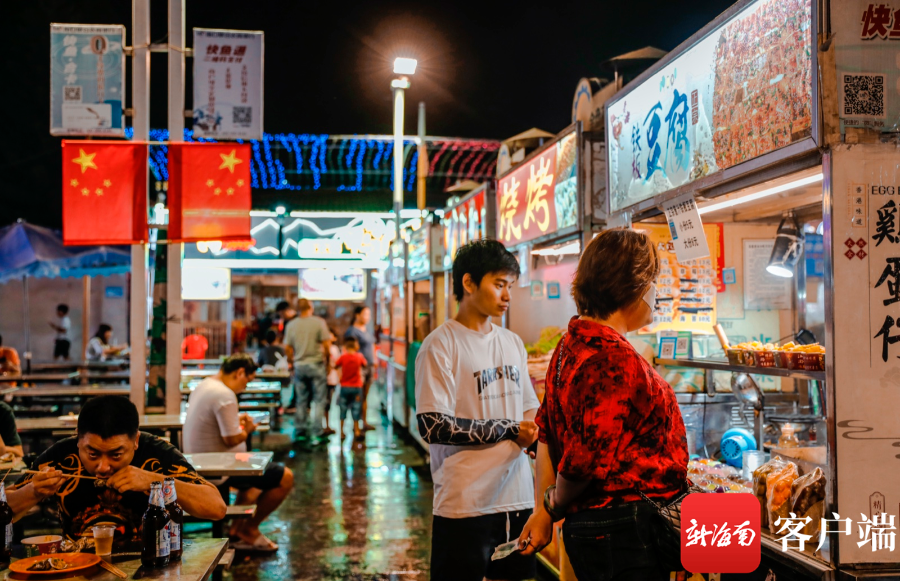 长假寻味海口爆款夜市!海口金盘夜市"网红"美食等你来"邂逅"