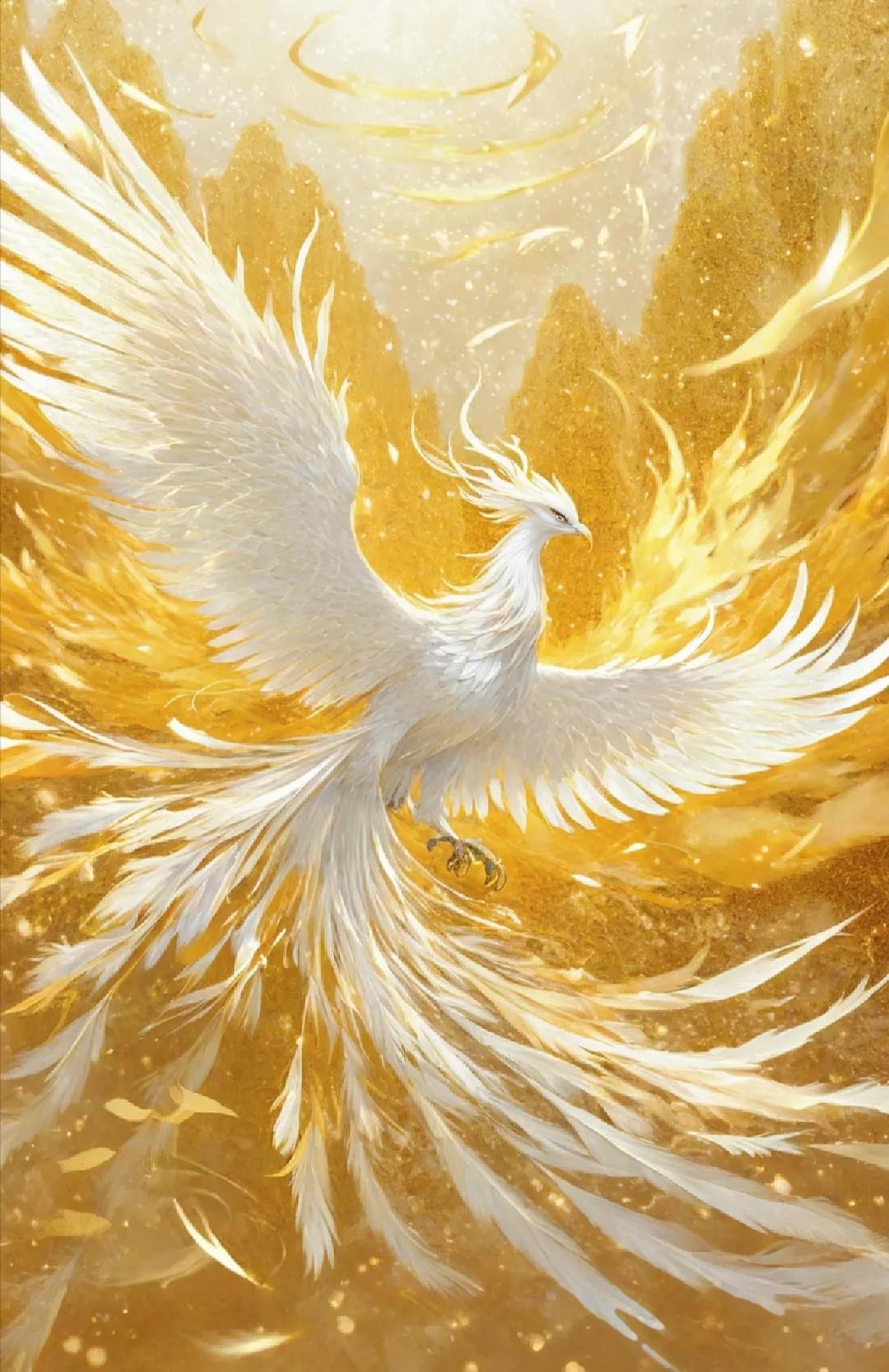 神鸟凤凰展翅,一眼万年惊艳图集