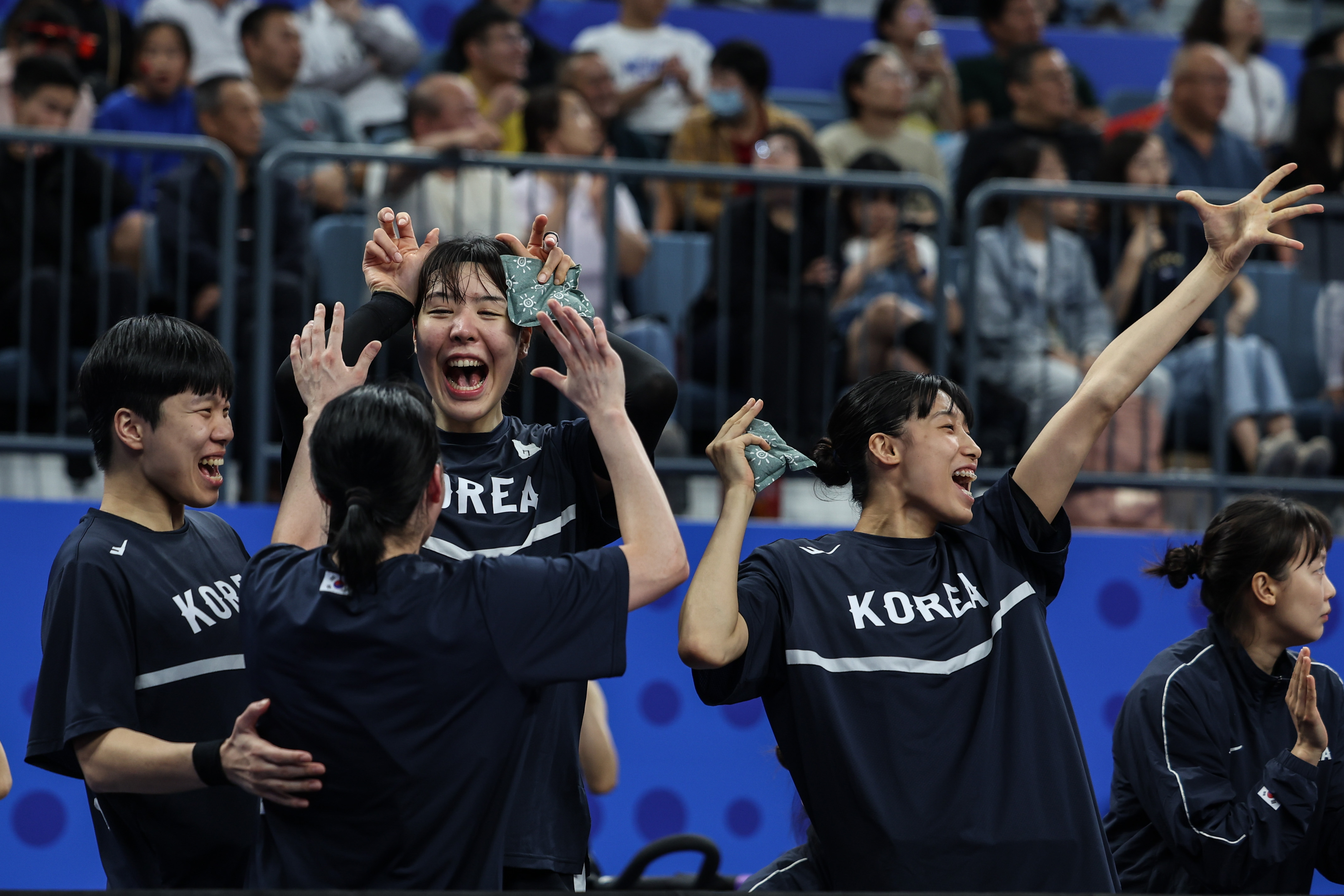 篮球——韩国队获得女子组铜牌(2)