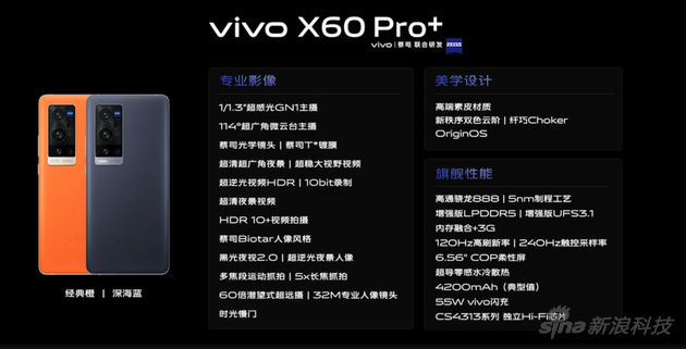 x60pro+参数配置详情图片