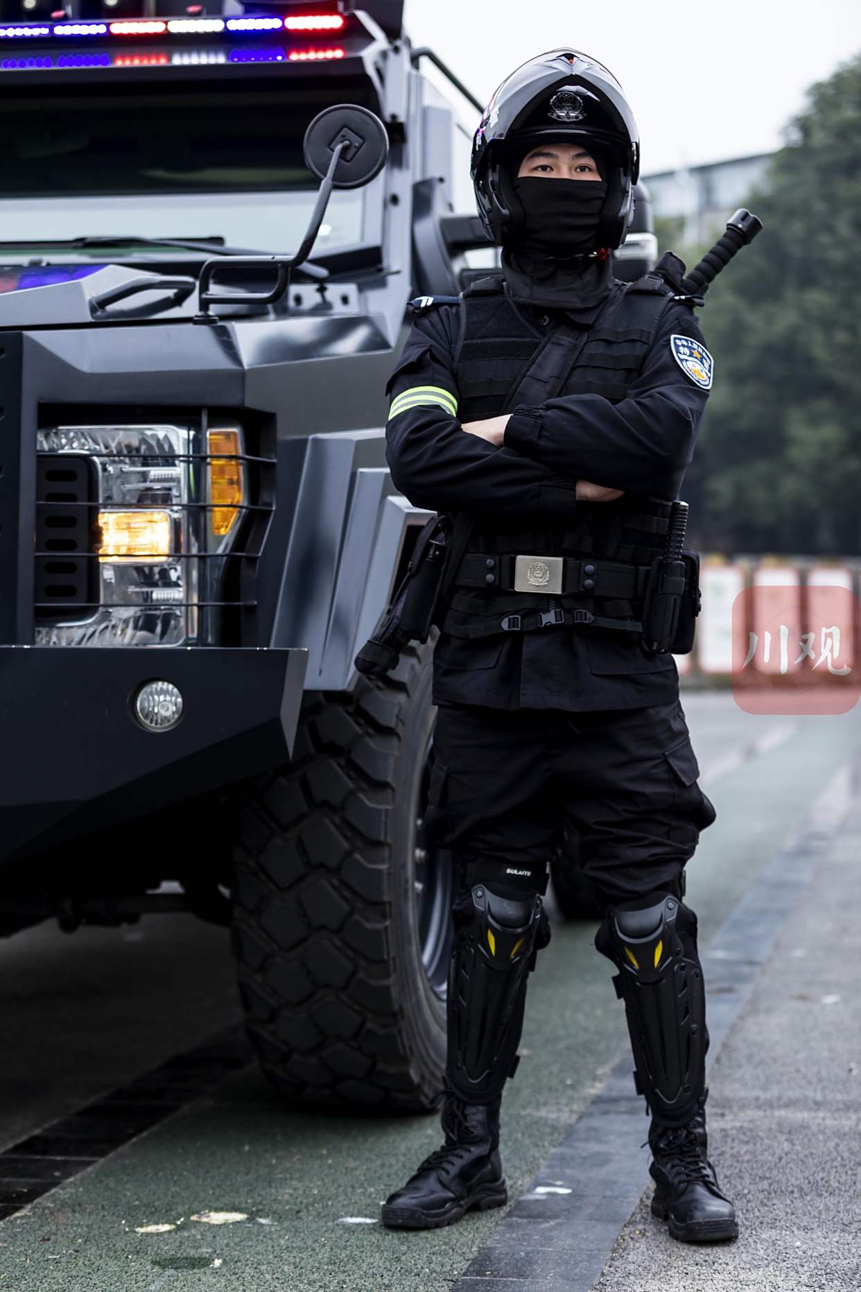 致敬人民警察|特警英姿