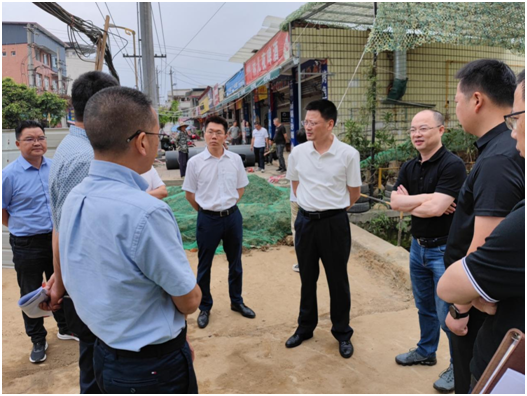 广汉市市委书记王锐带队开展生态环境问题专项督导