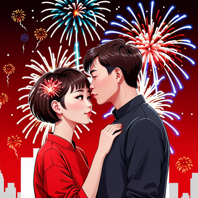 跨年头像|2024情侣头像——换上爱情的样子