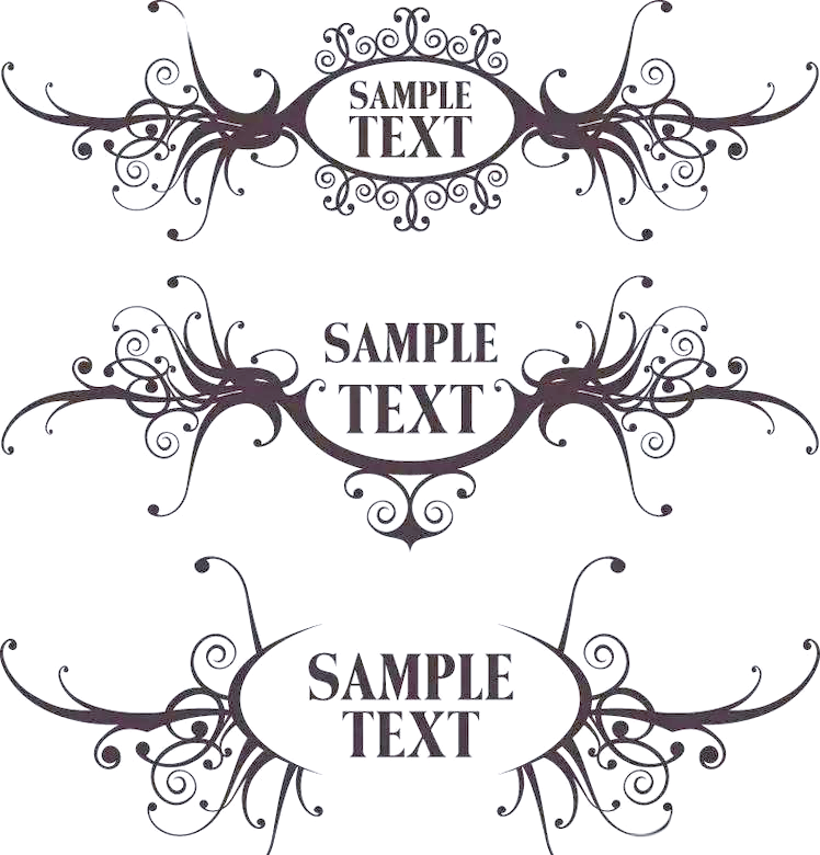 用这些花边,手绘情书不是问题