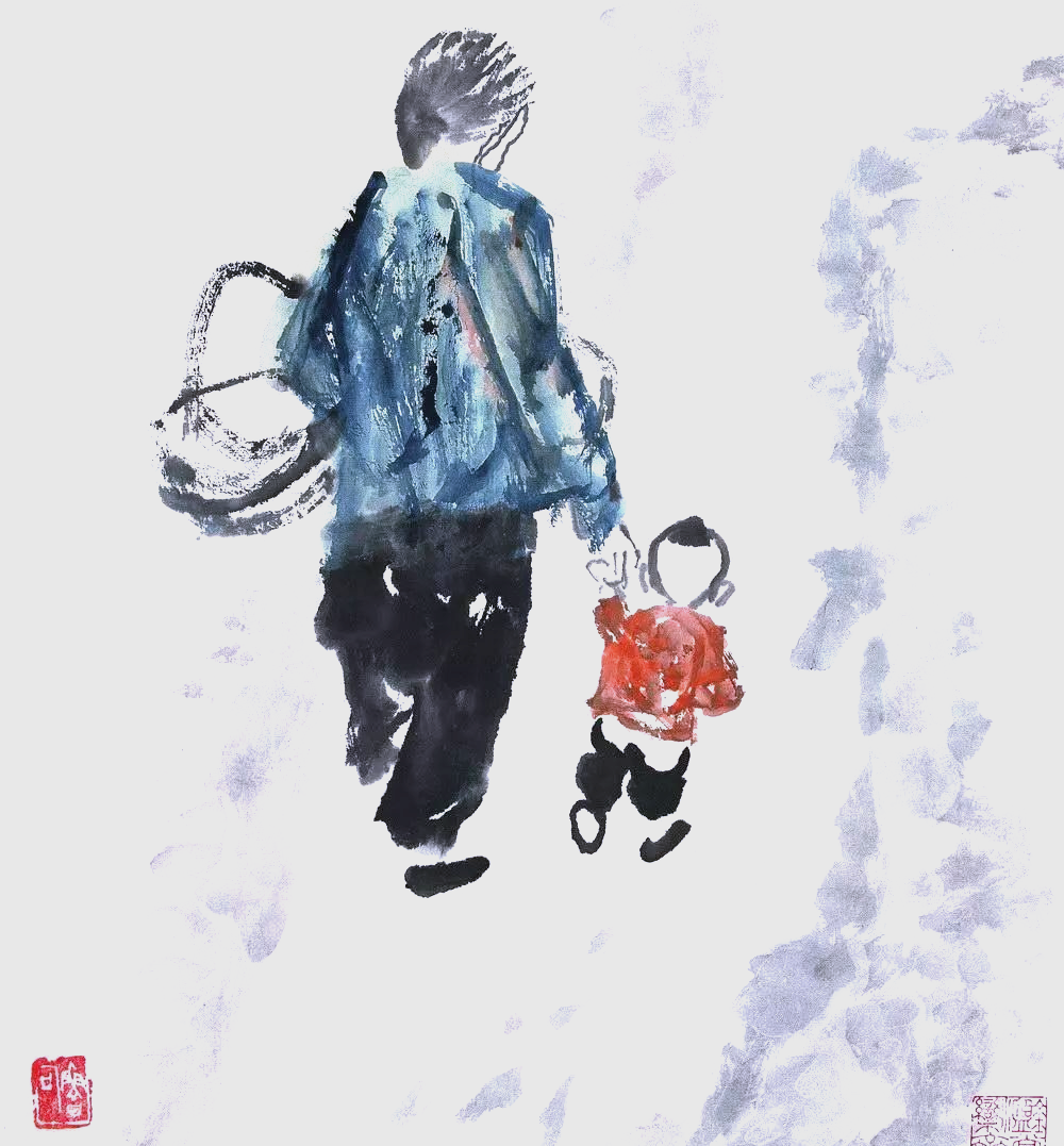 这幅作品不仅是对母爱的颂歌,更是对亲情的