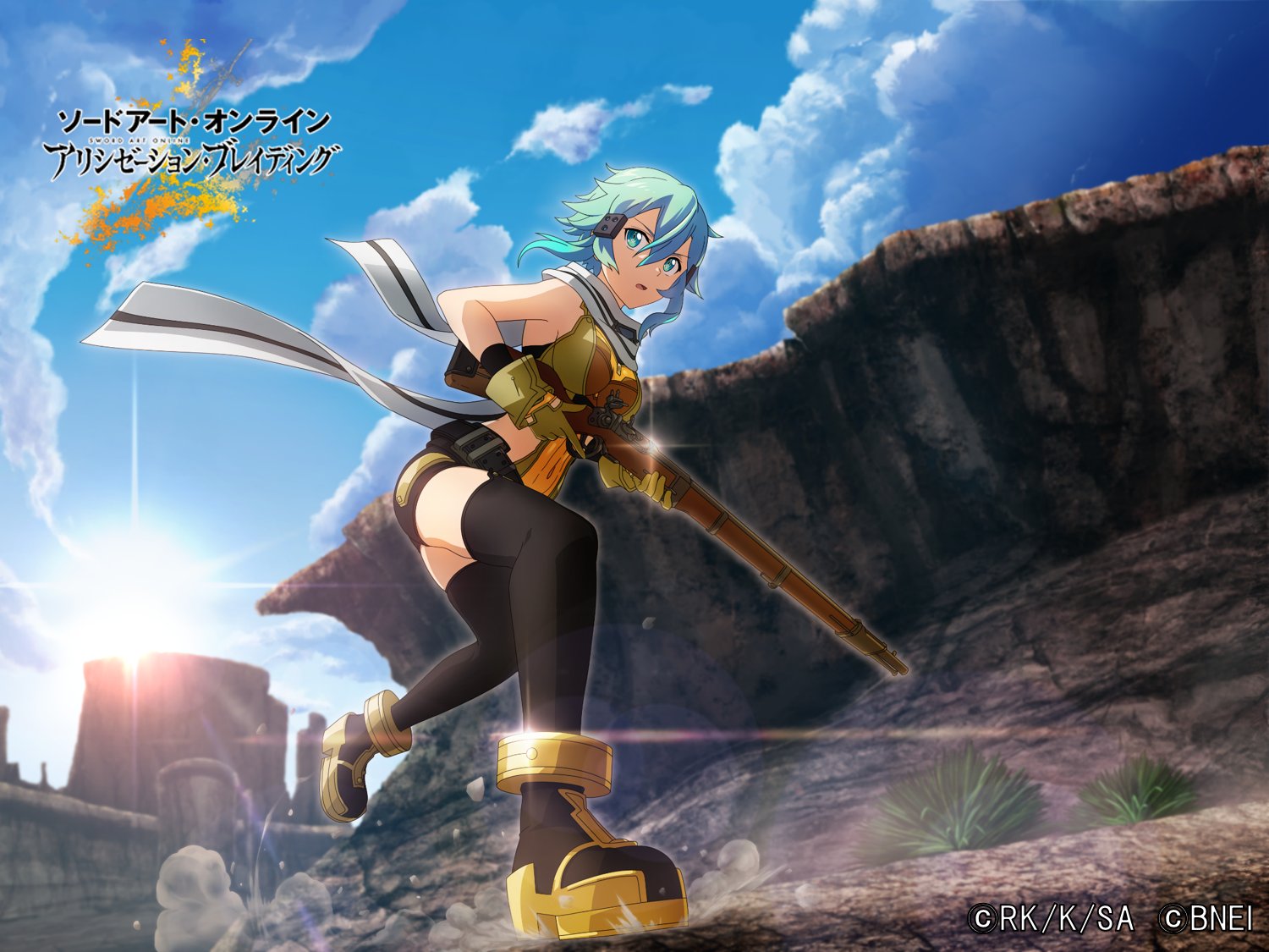 《刀剑神域alicizationrisingsteel》手游新图公开