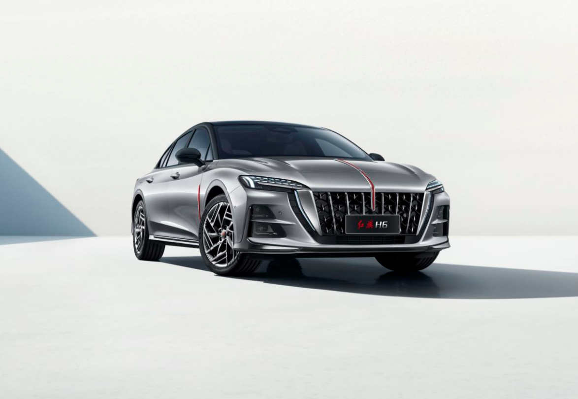 红旗h6现身了,比雅阁帅气,2.0t配8at,顶配才23.98万