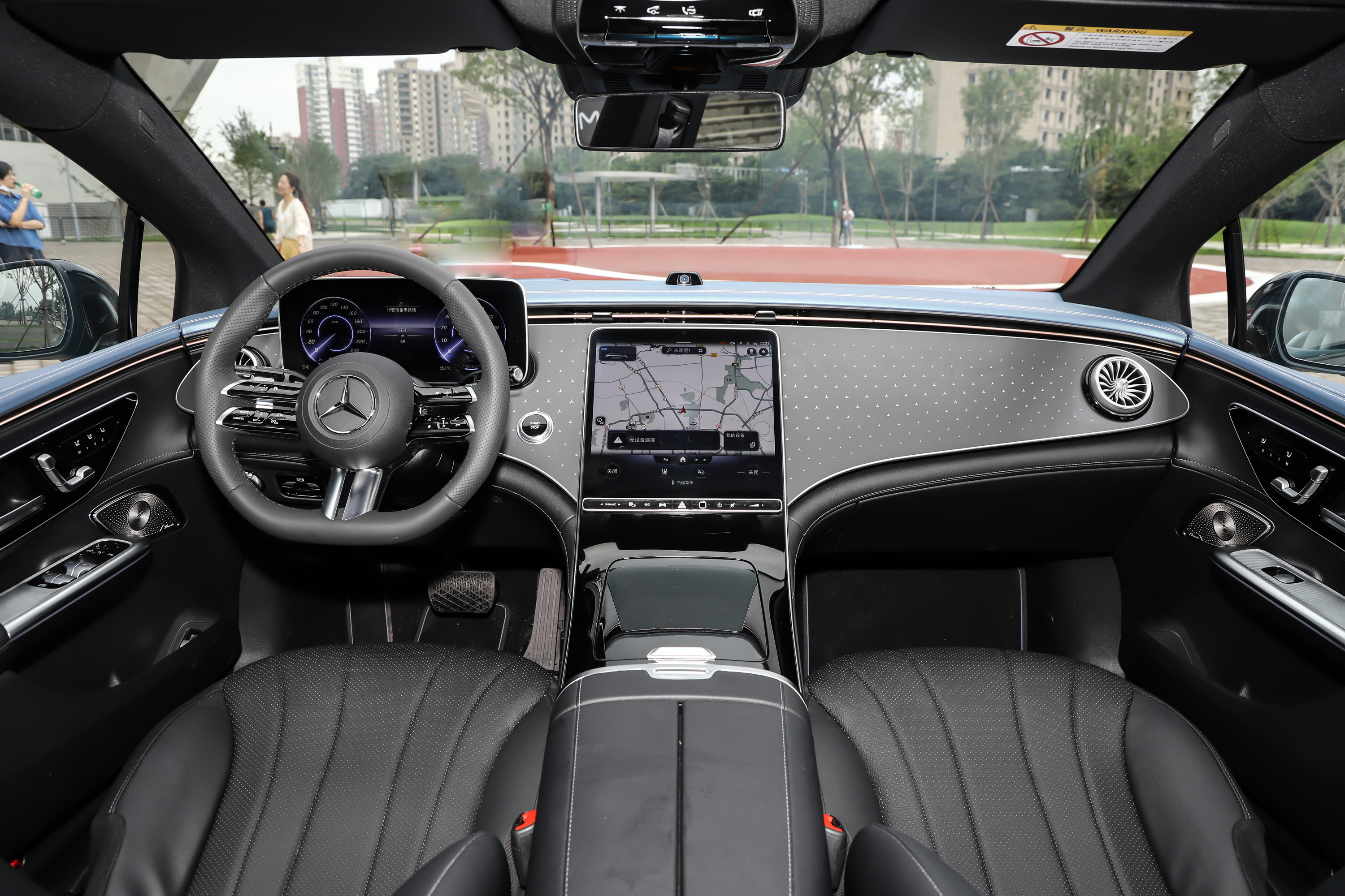 2022成都车展探馆:奔驰eqe实车