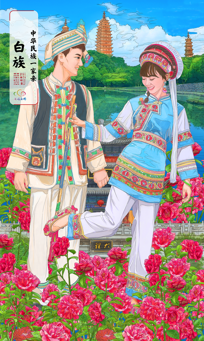 "一家亲"动画之白族 千年赶一街,一街赶千年