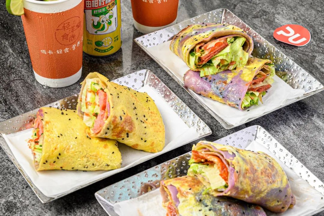 8秒20元卷饼小吃套餐!4种卷饼口味任选1种!内料满满口口飘香!