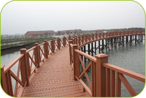 塑木栏杆,让你的家更安全更美观