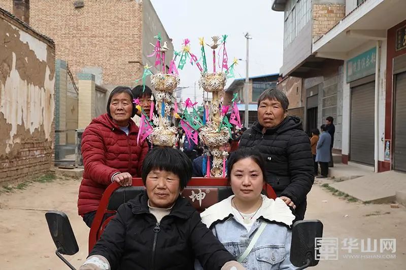 高清组图|大荔阿寿村药王庙会赛花馍