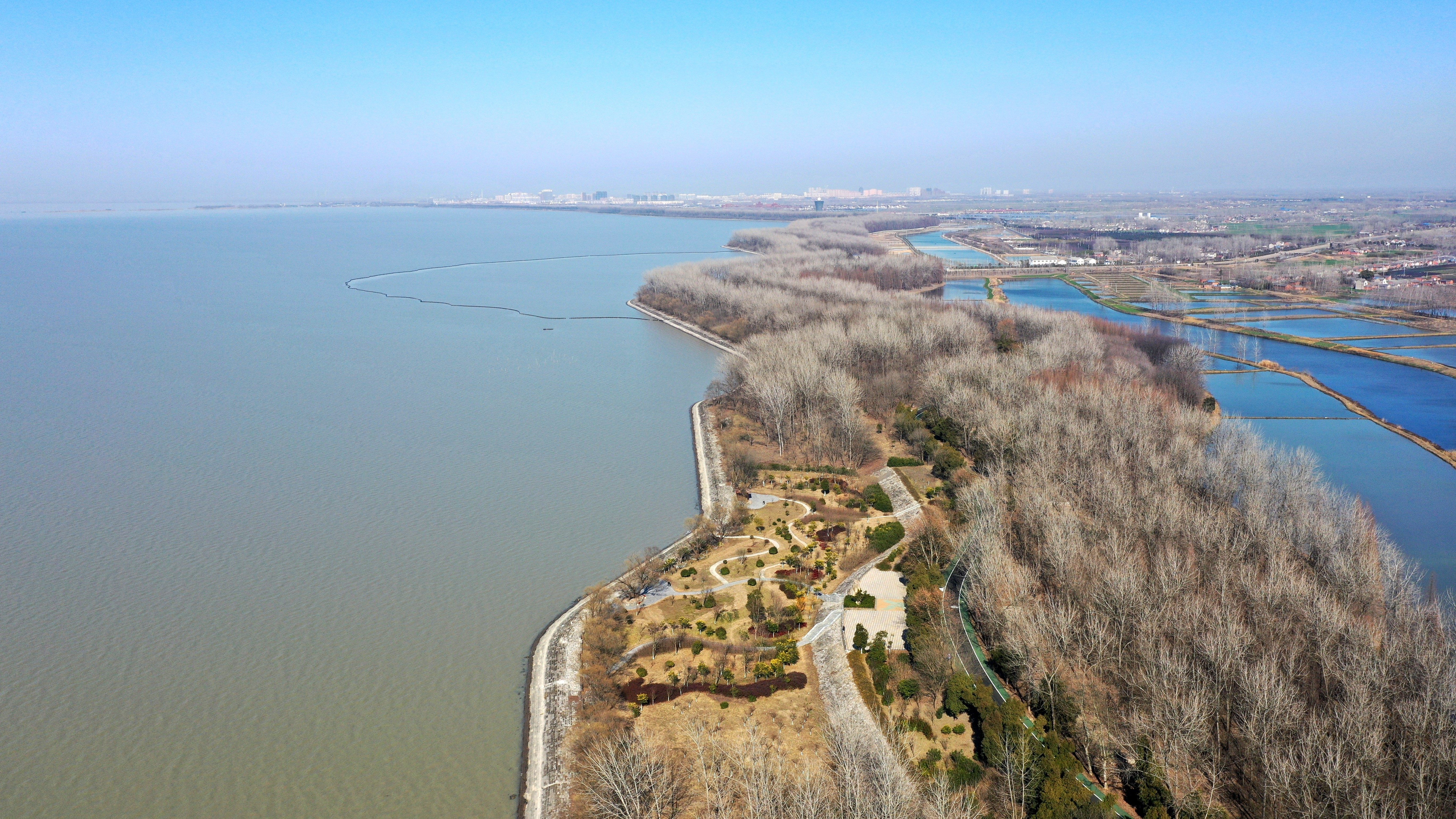 江苏洪泽老子山汇聚洪泽湖治理保护的人大力量