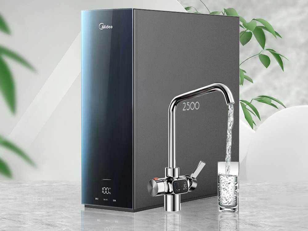 美的净水器,深层精滤,让水质健康又纯粹