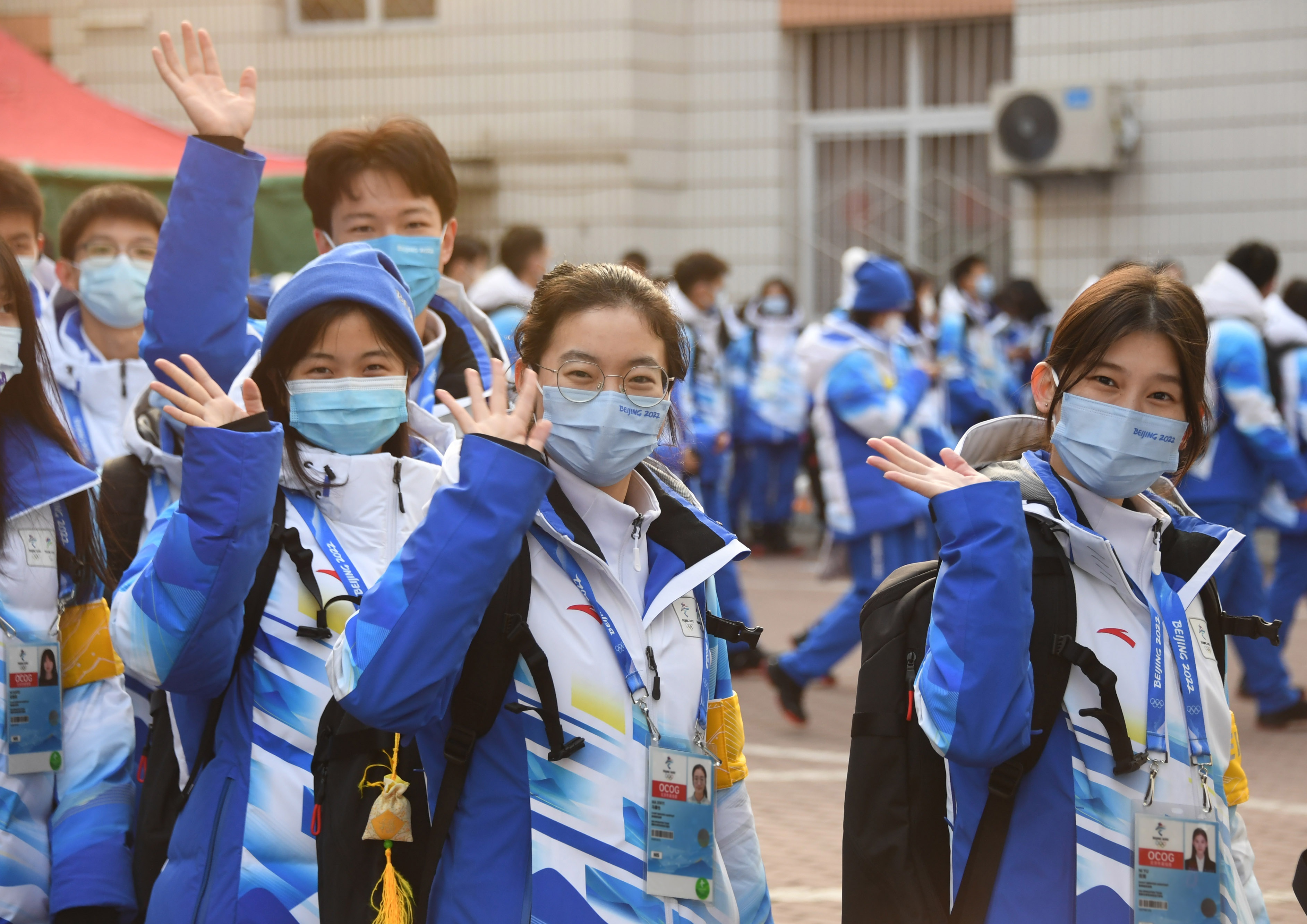 北京冬奥会 北交大为冬奥志愿者保驾护航