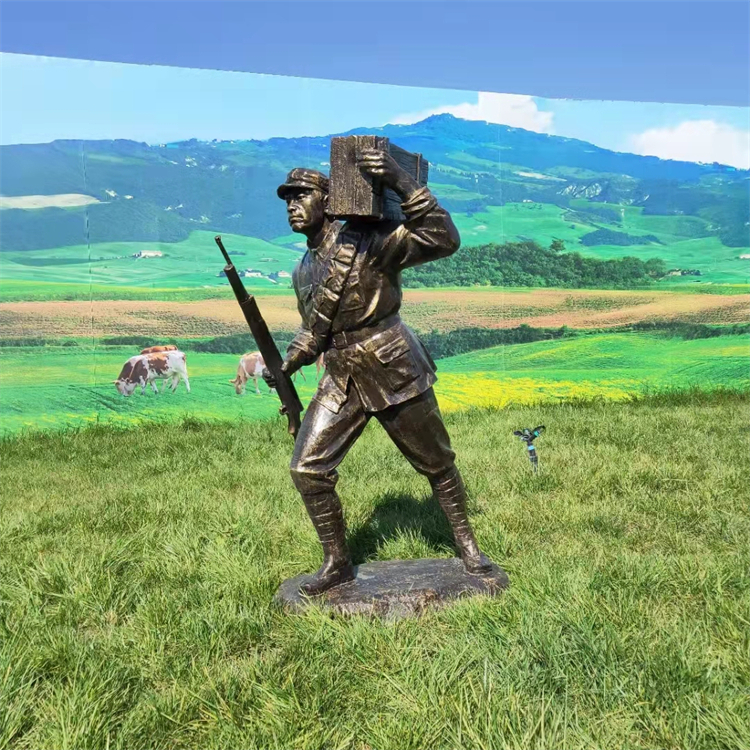 红军人物雕塑,铜雕红军雕塑,长征主题雕塑