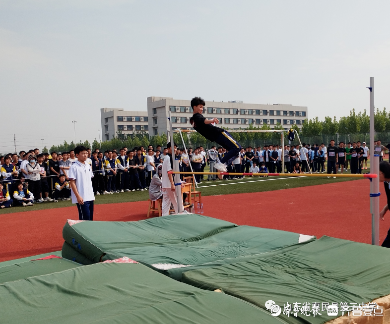 比拼激揚夢想,搏擊磨礪鋒芒!惠民縣第三中學開展春季田徑運動會