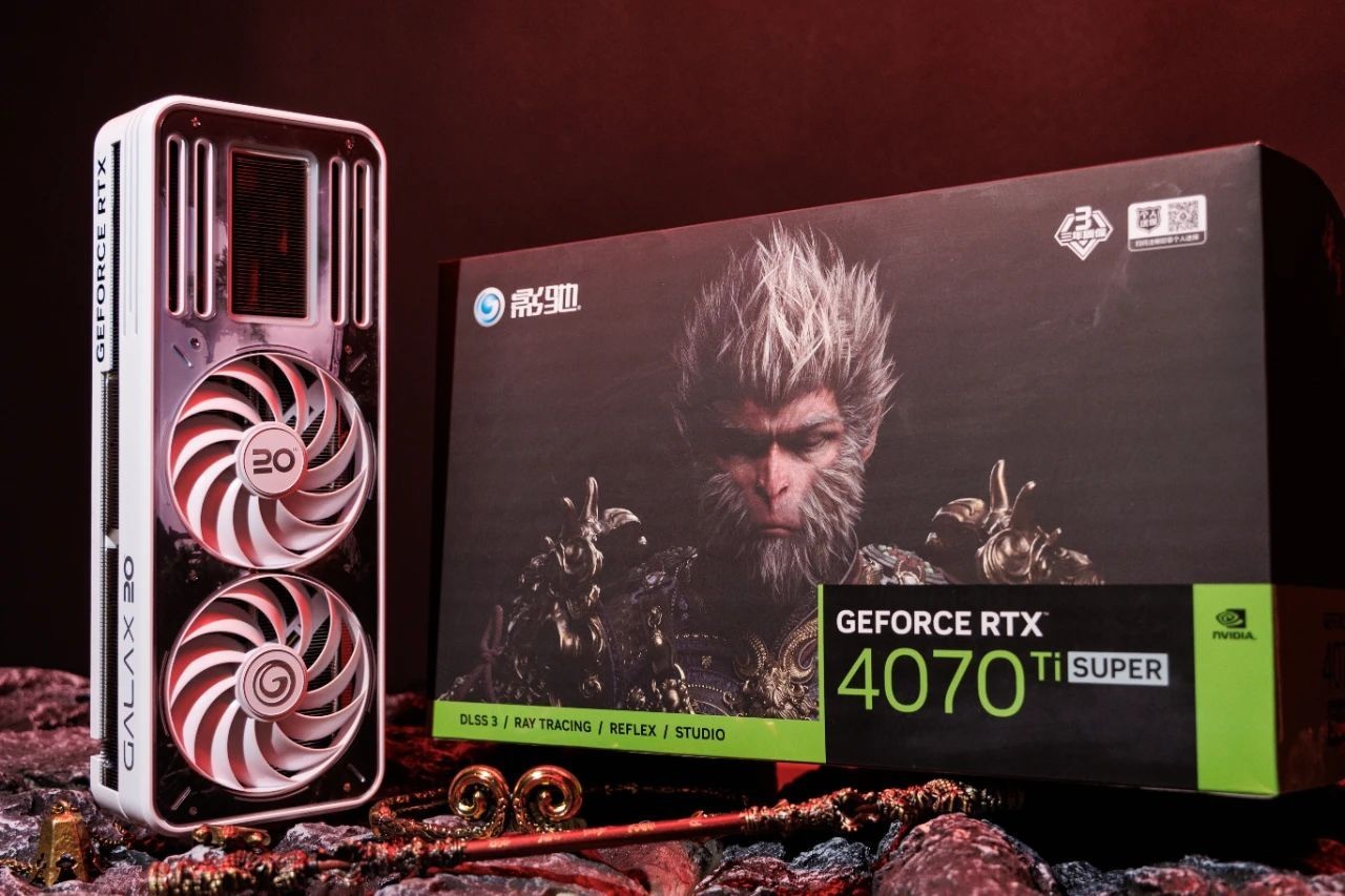 稀世珍宝天命之选 影驰RTX4070 Ti SUPER特别纪念版开箱