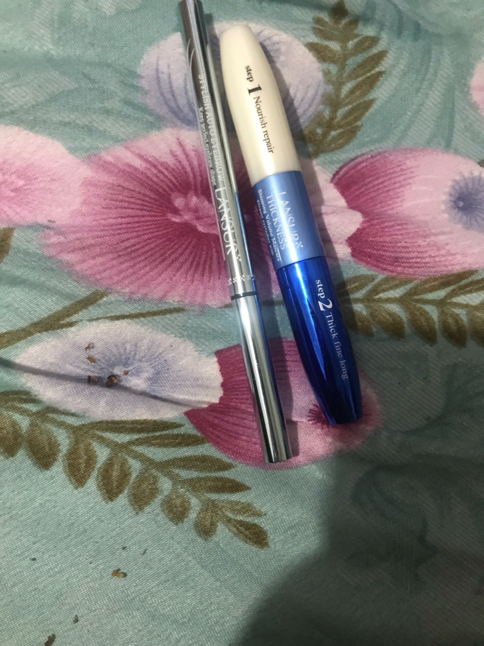 兰瑟睫毛膏纤长浓密卷翘根根分明防水女双头滋养官方旗舰店正品    是