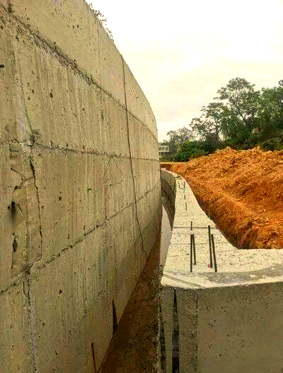 毛石混凝土挡土墙施工的质量控制详解
