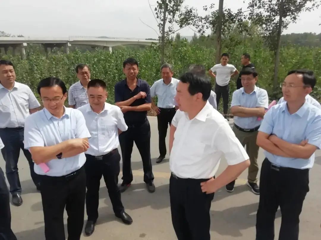 省水利厅厅长刘中会到微山调研