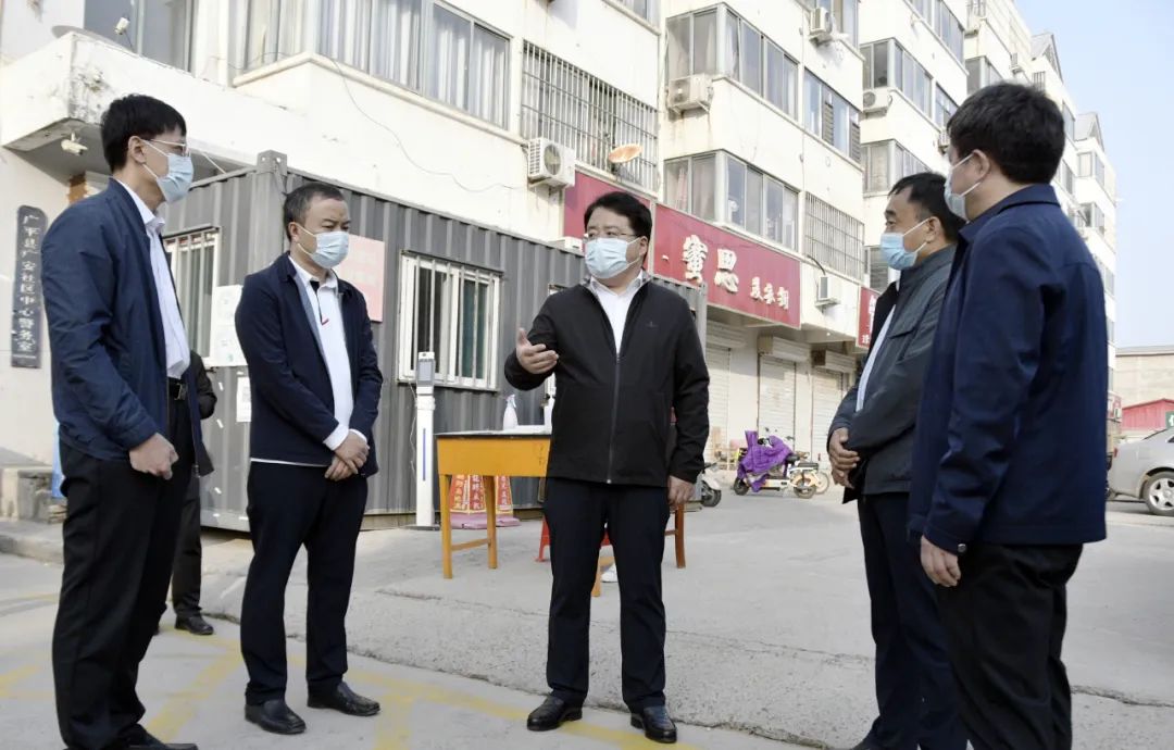 广平县政府县长张建涛督导调研疫情防控 大气污染防治等工作