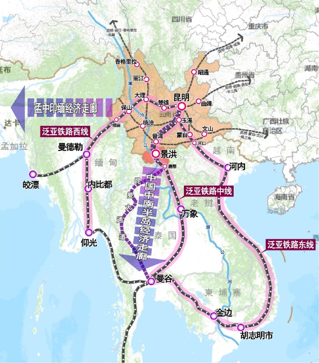 【縣市動態】來看景洪市城市規劃,瞭解全市域各地塊相應功能