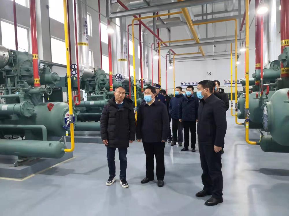 陈宗银带队开展春节前暨雨雪冰冻天气安全生产联合大检查