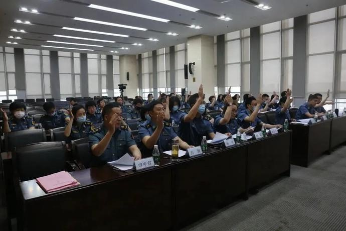 成都市交通运输综合行政执法总队第一届工会会员代表大会顺利召开