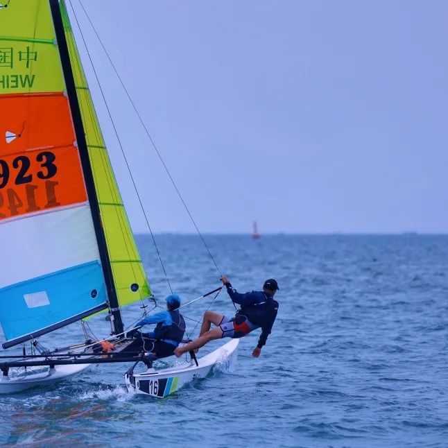 2021中国威海hobie帆船公开赛完美收帆