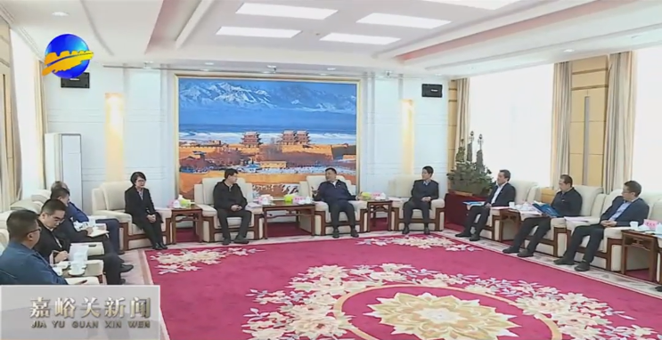 李忠科丁巨胜会见刘万祥一行