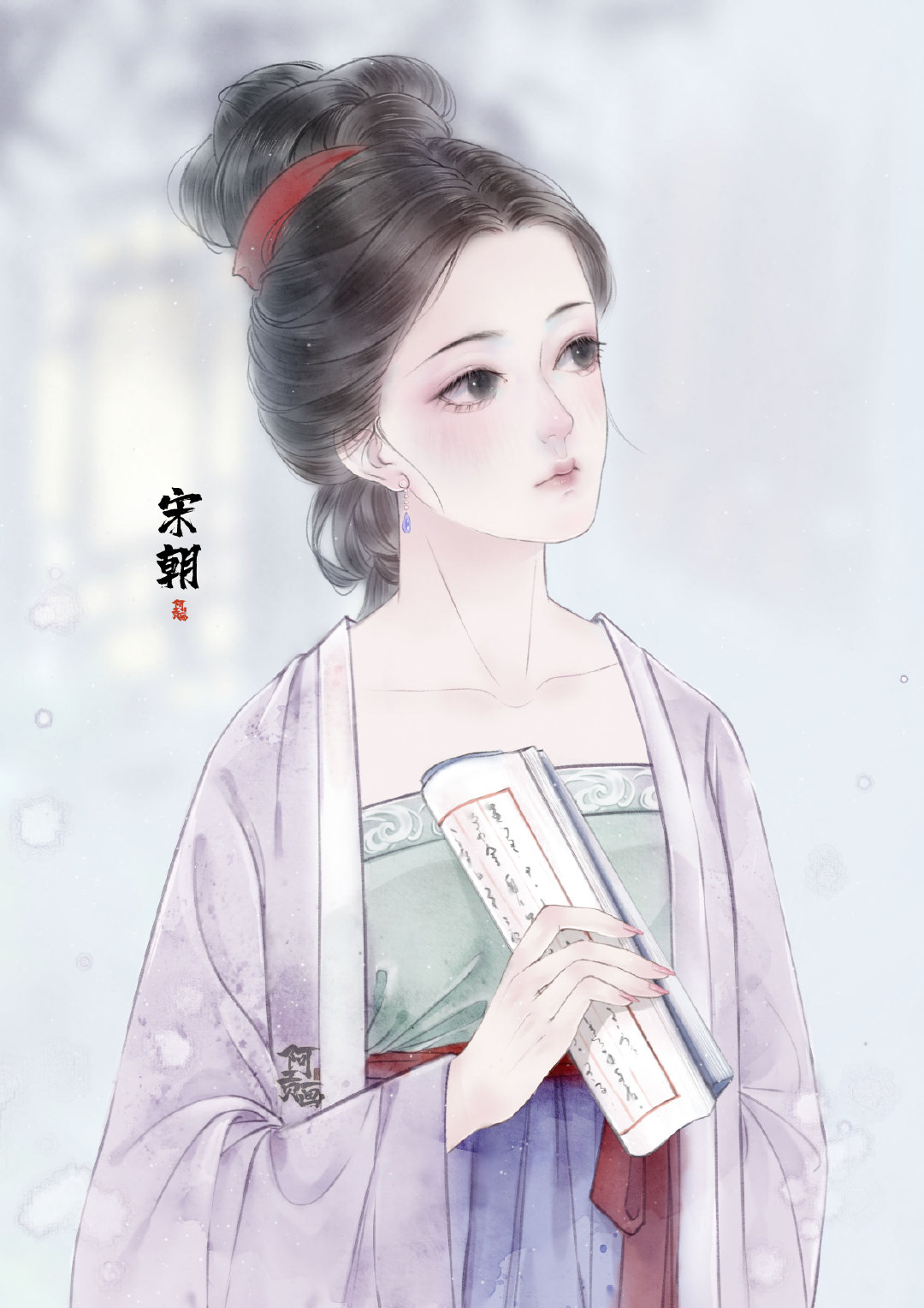 每日古风画师推荐:无敌阿贡