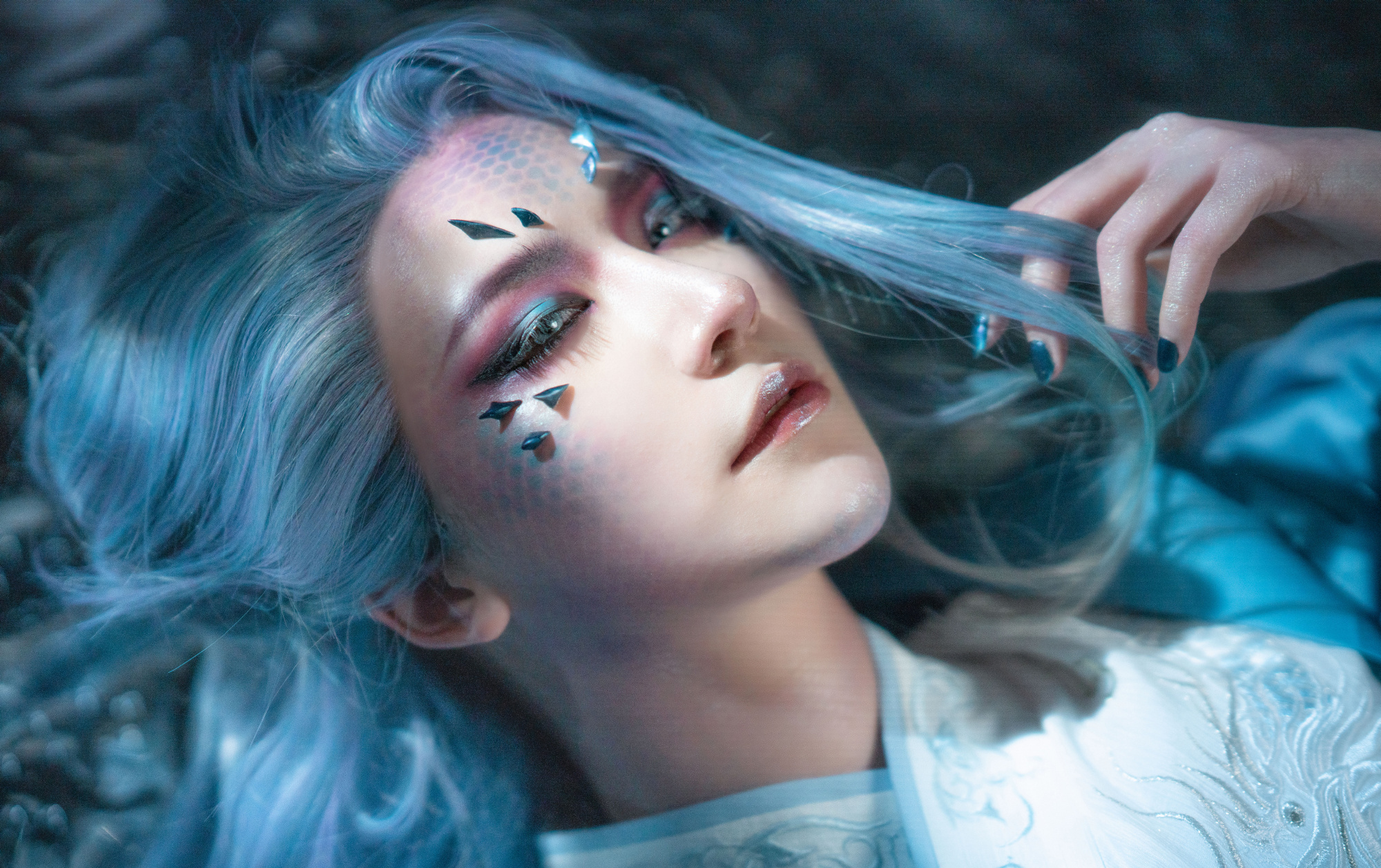 有一种惊艳叫古风特效妆,既魅惑又有个性,可惜一般人学不来