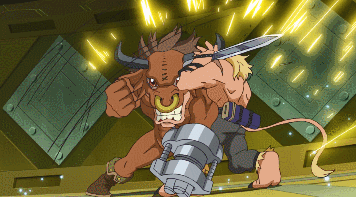 数码宝贝:拥有黑暗力量的数码兽,曾是恶魔兽部下,被狮子兽击杀