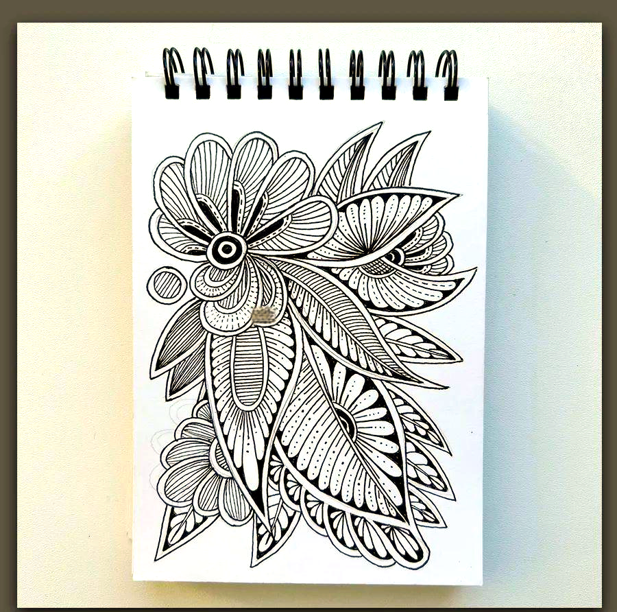 艺术探索:缠绕画中的线条与情感,带你领略黑白装饰画的魅力