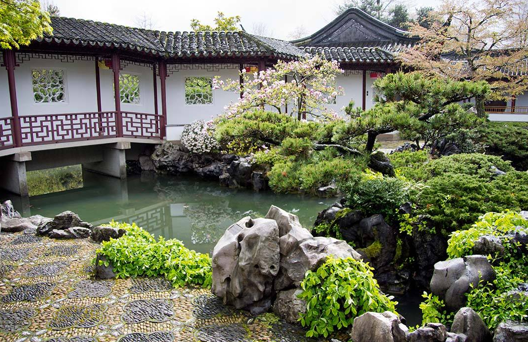 苏州园林建筑景观